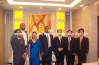 Meeting with Shanxi Provincial Government leaders in Xian-2008