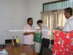 Chinese investment team meet with Hon Wimal Weerawansa in Colombo Sri Lanka - 2010