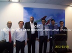 At Sri Lankan air lines office in Colombo.  March-2012