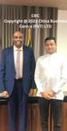Dr Sameera Jayasena had a fruitful meeting with the honorable Minister of Investment Promotions in Sri Lanka, Mr. Dilum Amunugama. (April 2023)